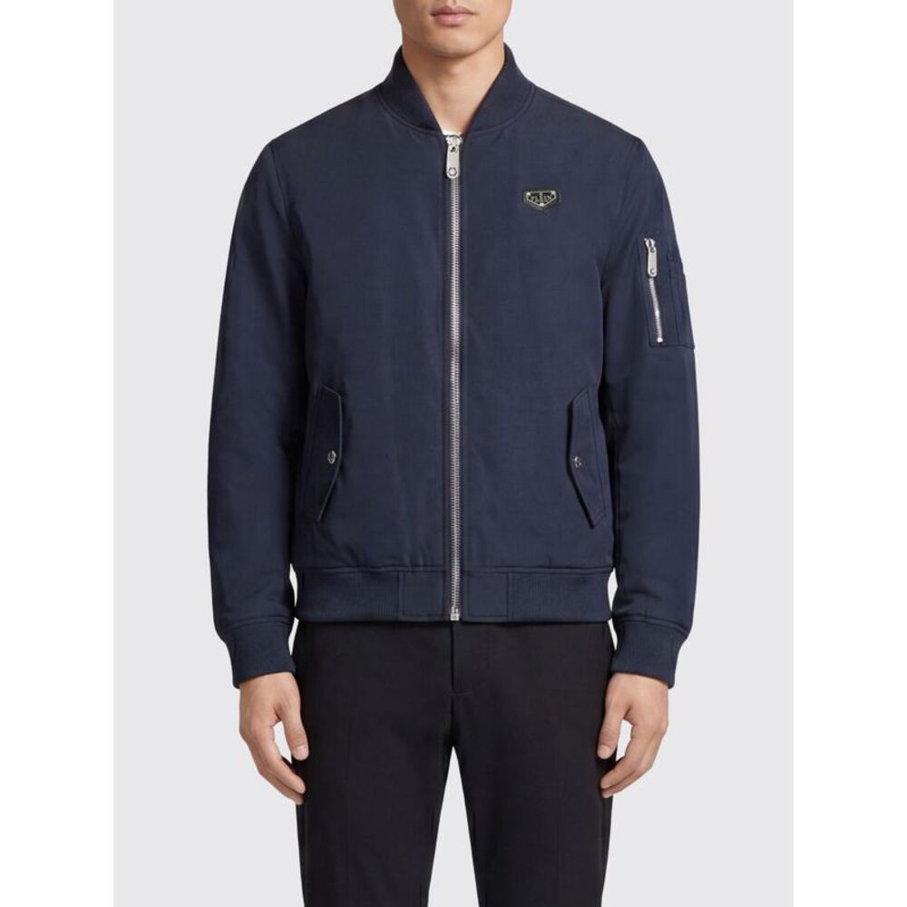 Philipp Plein Jacket Men Blue